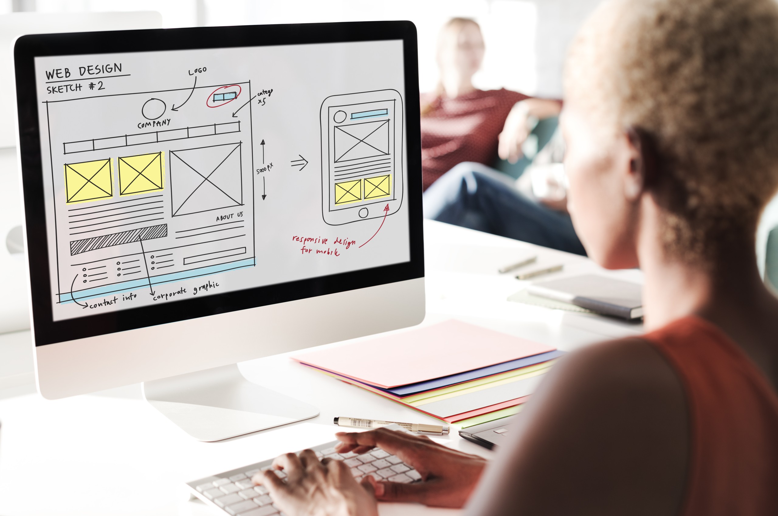 web-design-online-technology-content-concept-scaled 24 Effective Marketing Materials for Small Businesses (Print + Digital)